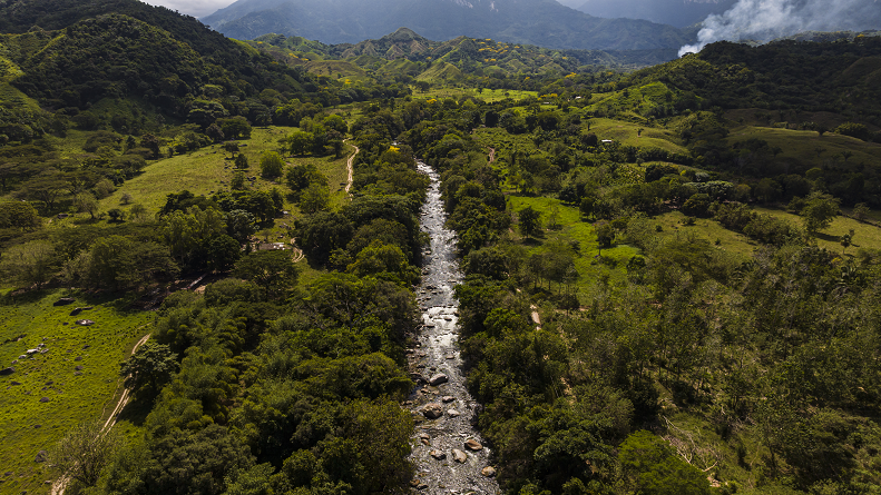 River in Colombia