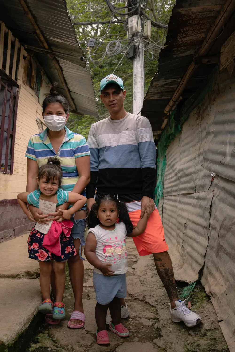 Fotografía migración proyecto OIM - AECID